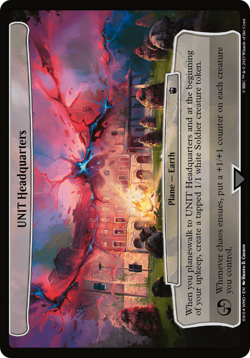 UNIT Headquarters (WHO-604) - Doctor Who