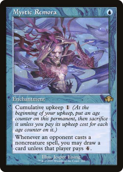 Mystic Remora (Retro Frame) (DMR-288) - Dominaria Remastered Foil