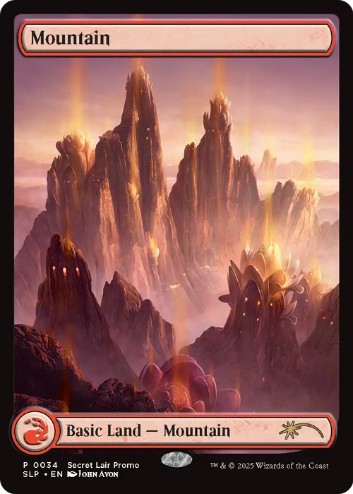 Mountain (SLP-034) - Secret Lair Showdown