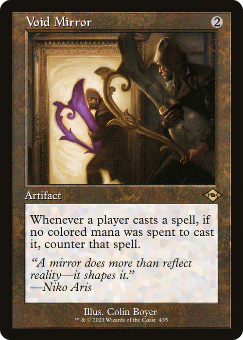 Void Mirror (Retro Frame) (MH2-435) - Modern Horizons 2 Foil