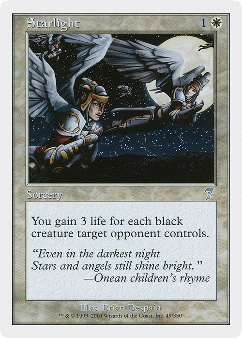 Starlight (7ED-049) - 7th Edition Foil