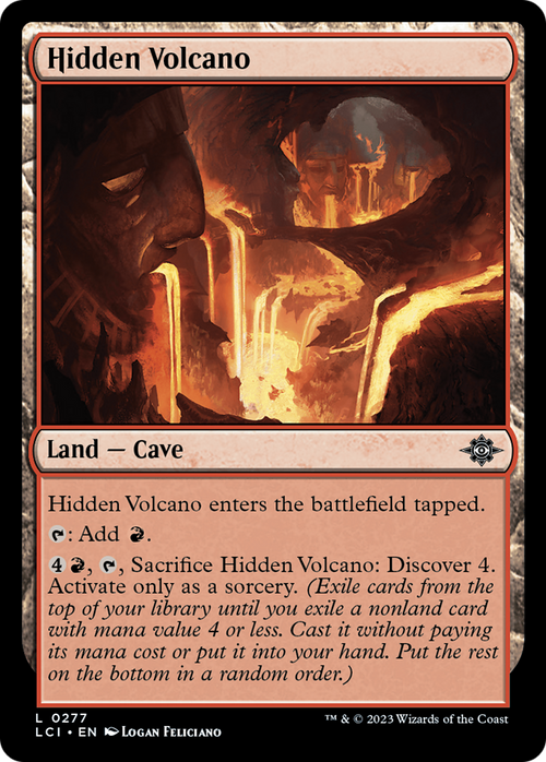 Hidden Volcano (LCI-277) - The Lost Caverns of Ixalan