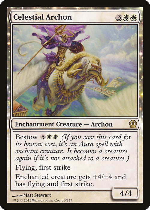 Celestial Archon (THS-003) - Theros: (enchantment)