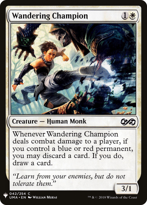 Wandering Champion (LIST-UMA-42) - The List