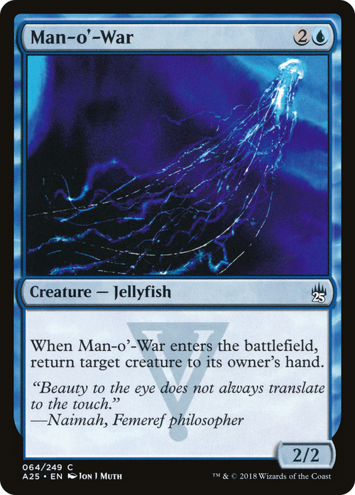 Man-o'-War (A25-064) - Masters 25 Foil