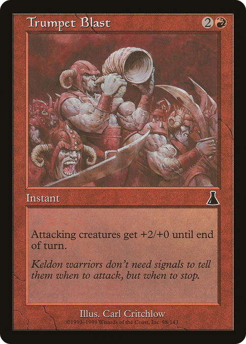 Trumpet Blast (UDS-098) - Urza's Destiny