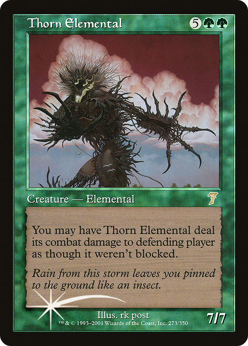 Thorn Elemental (7ED-273) - 7th Edition Foil