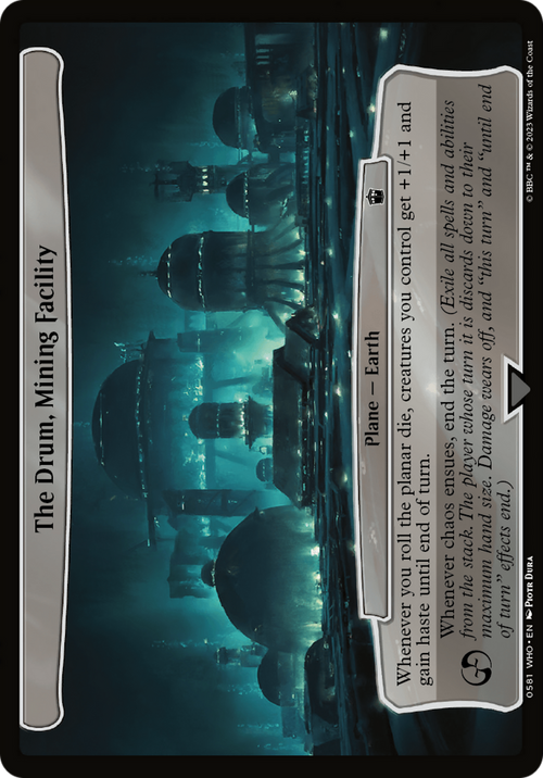 The Drum, Mining Facility (WHO-581) - Doctor Who