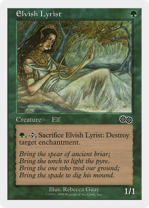 Elvish Lyrist (BRB-) - Battle Royale Box Set