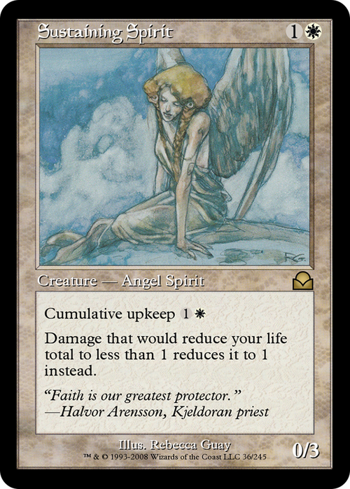 Sustaining Spirit (ME2-036) - Masters Edition II Foil