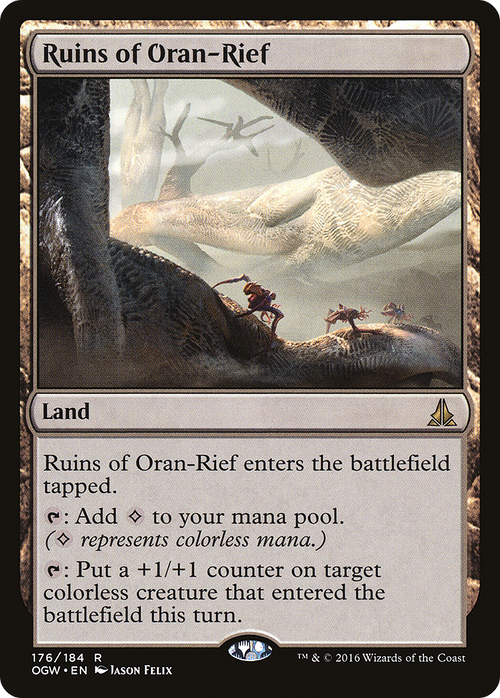 Ruins of Oran-Rief (OGW-176) - Oath of the Gatewatch Foil