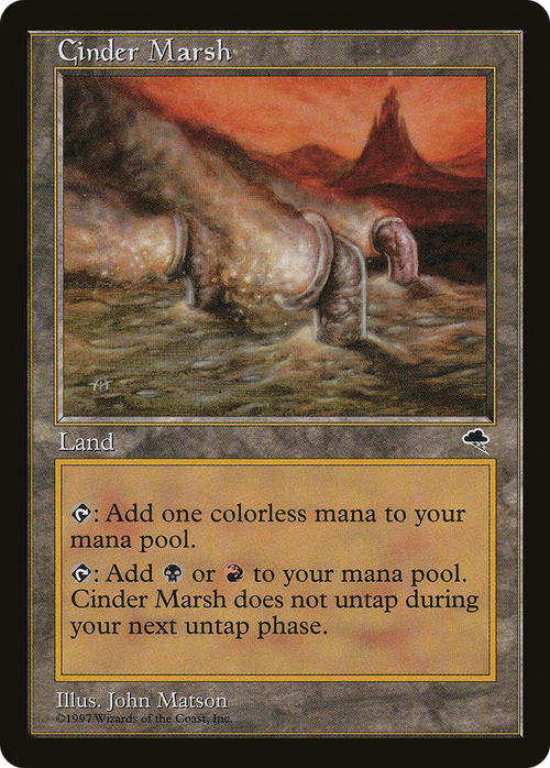 Cinder Marsh (TMP-317) - Tempest