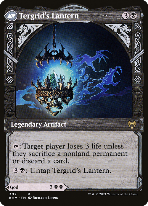 Tergrid, God of Fright (Showcase) (KHM-307) - Kaldheim: (Showcase)