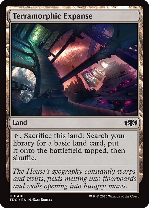Terramorphic Expanse (TDC-408) - Commander: Tarkir: Dragonstorm