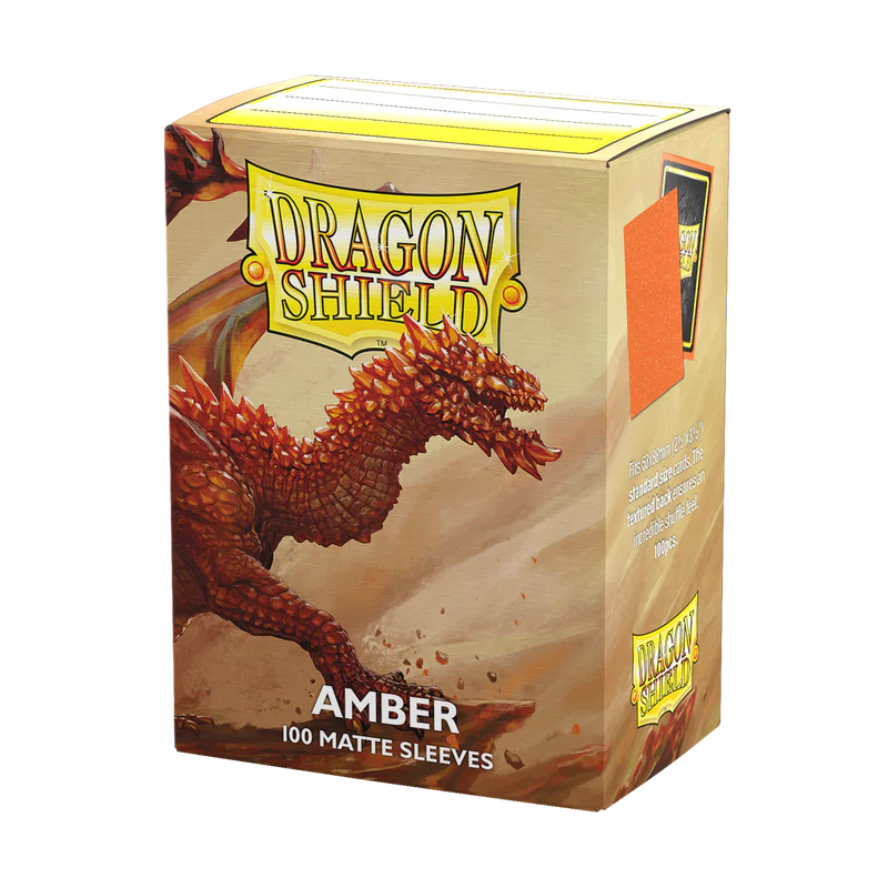 Dragon Shield Amber - Matte Sleeves