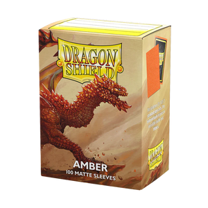 Dragon Shield Amber - Matte Sleeves