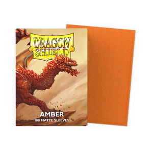 Dragon Shield Amber - Matte Sleeves
