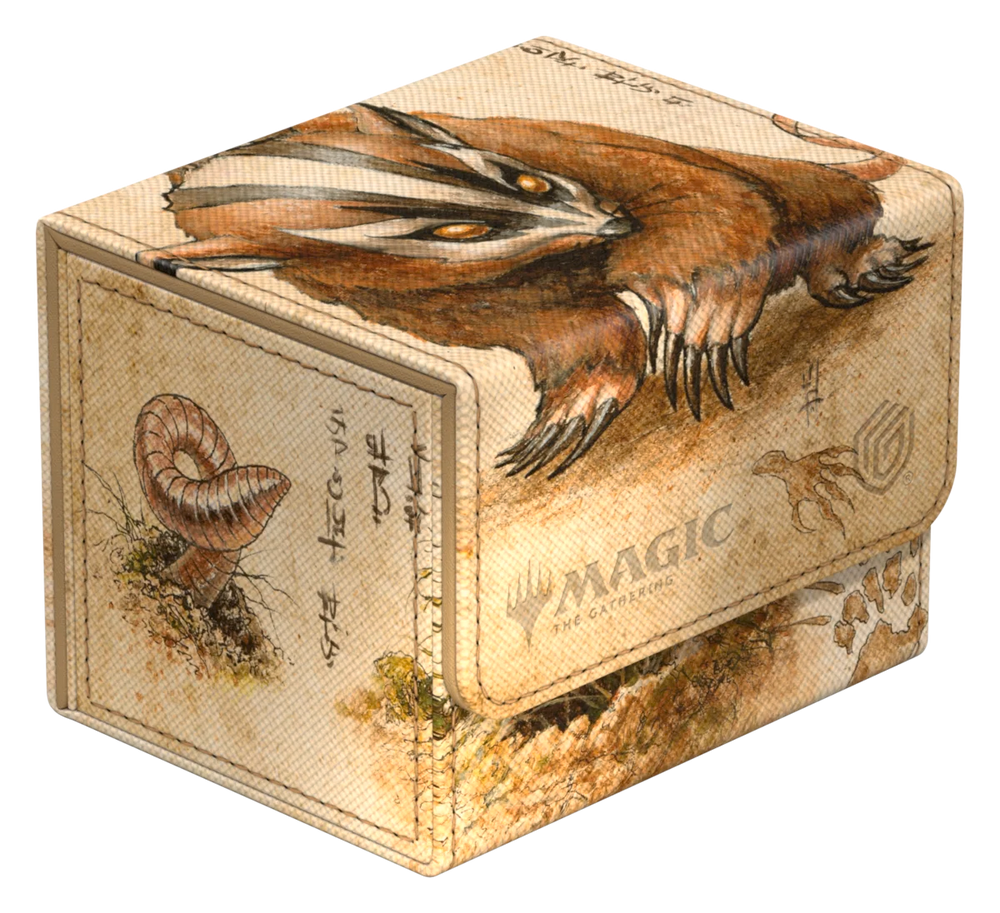 Ultimate Guard Sidewinder 100+ XenoSkin Deck Box - MTG Avatar: The Last Airbender Badgermole Cub