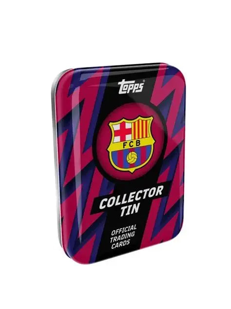2025-26 Topps Football FC Barcelona Collector Tin