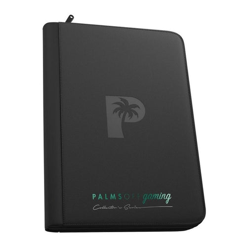 Palms Off Gaming Collector's Series 9 Pocket Zip Binder - Black