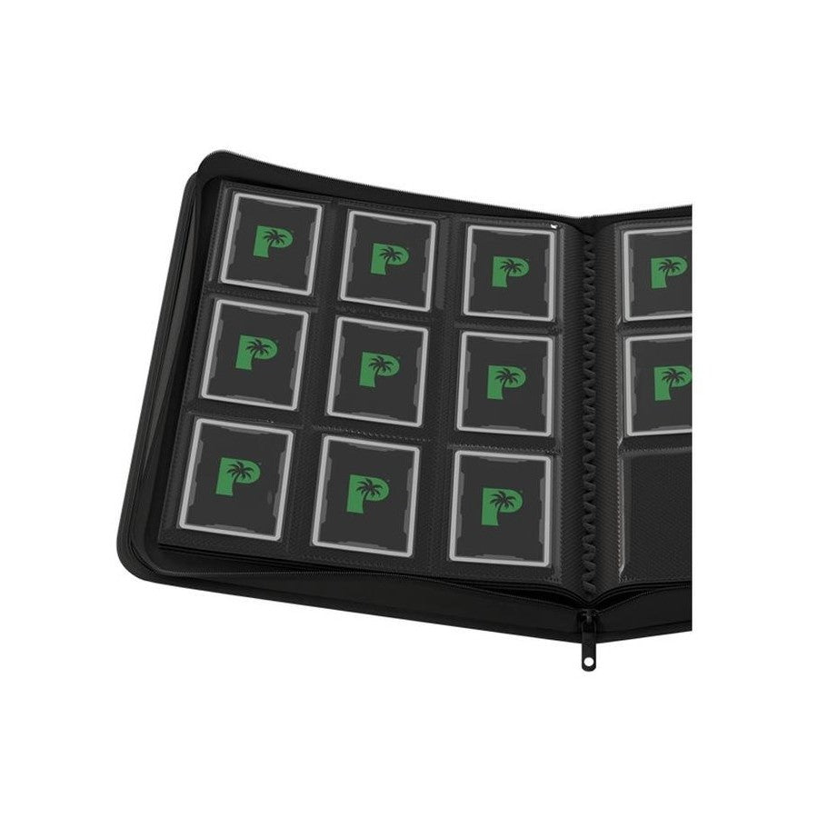 Palms Off Gaming Collector's Series 9 Pocket Zip Binder - Black