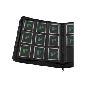 Palms Off Gaming Collector's Series 9 Pocket Zip Binder - Black