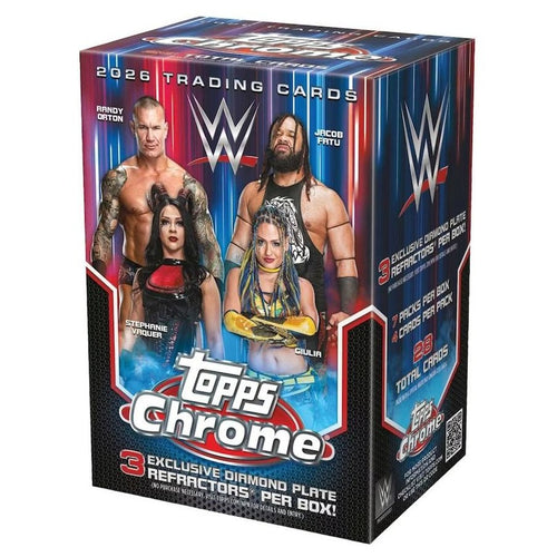 2026 Topps Chrome WWE Wrestling Blaster Box