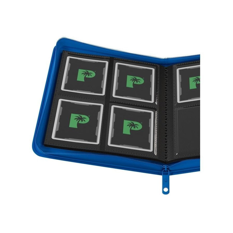 Palms Off 4 Pocket Binder - Blue