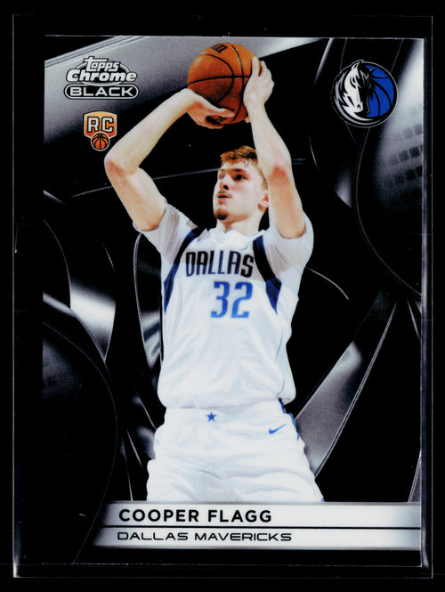 2025-26 Topps Chrome Black Basketball - Cooper Flagg #101