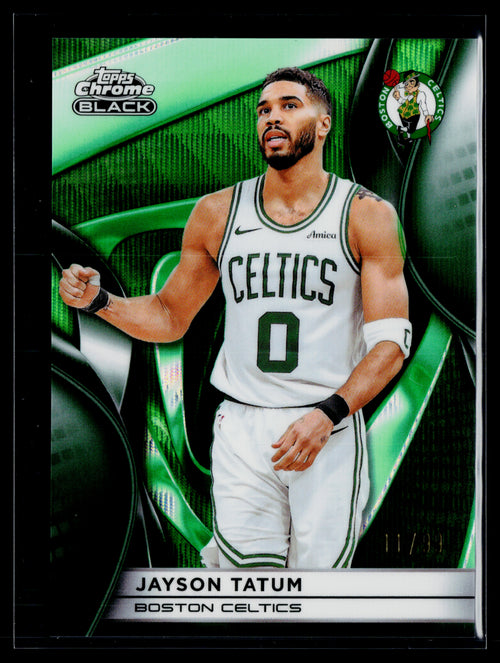 Jayson Tatum [Green Wave Refractor] #38 /99