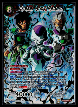 Frieza, Army Reborn (TB3-069) - Clash of Fates
