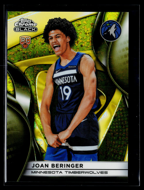 Joan Beringer RC [Gold Mini-Diamond Refractor] #117 /50 2025 Topps Chrome Black