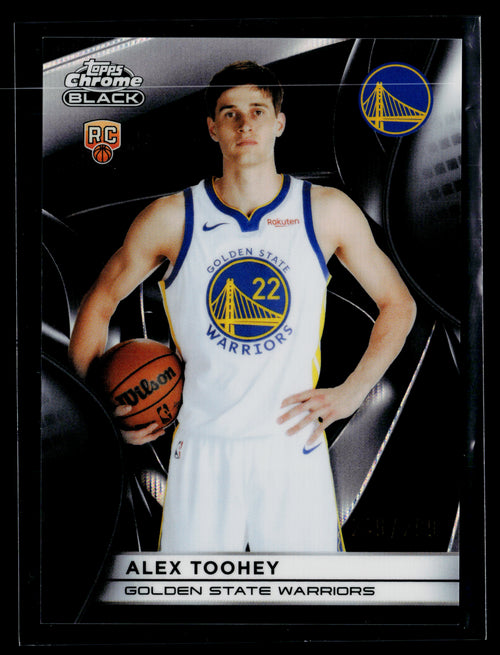 Alex Toohey RC [Wave Refractor] #148 /299 2025 Topps Chrome Black