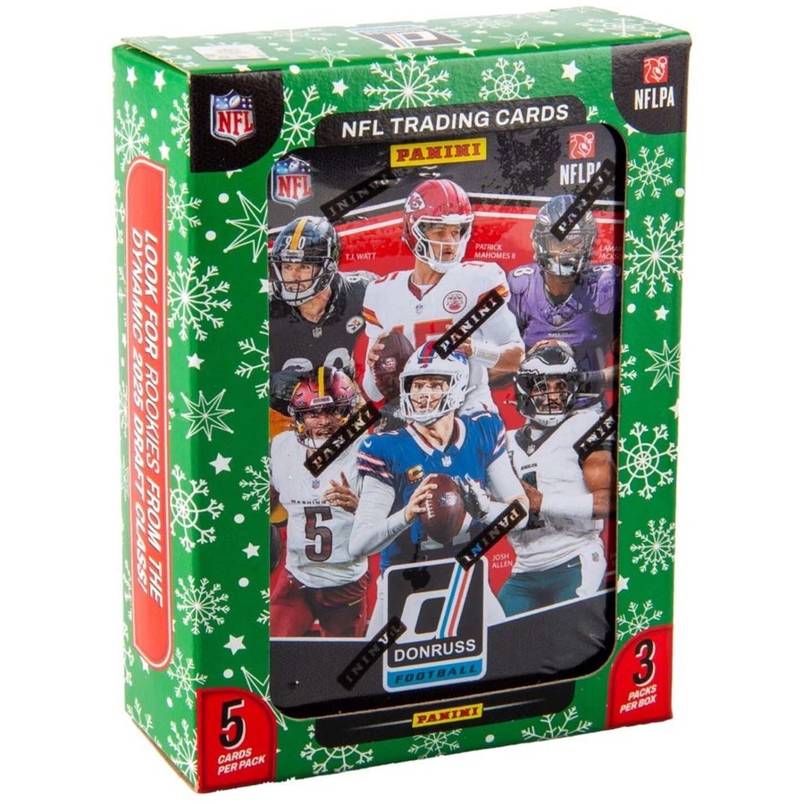 Panini Donruss 2025 NFL Football Trading Card Collector Tin