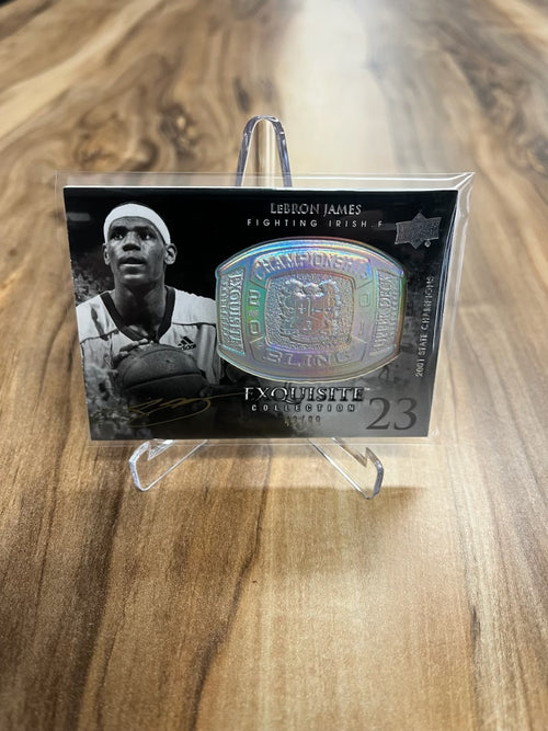 2011-12 Upper Deck Exquisite Collection – Championship Bling Autograph LeBron James #CB-LE #44/99