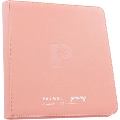 Palms Off Gaming Collector's Series 12 Pocket Zip Binder - Pink