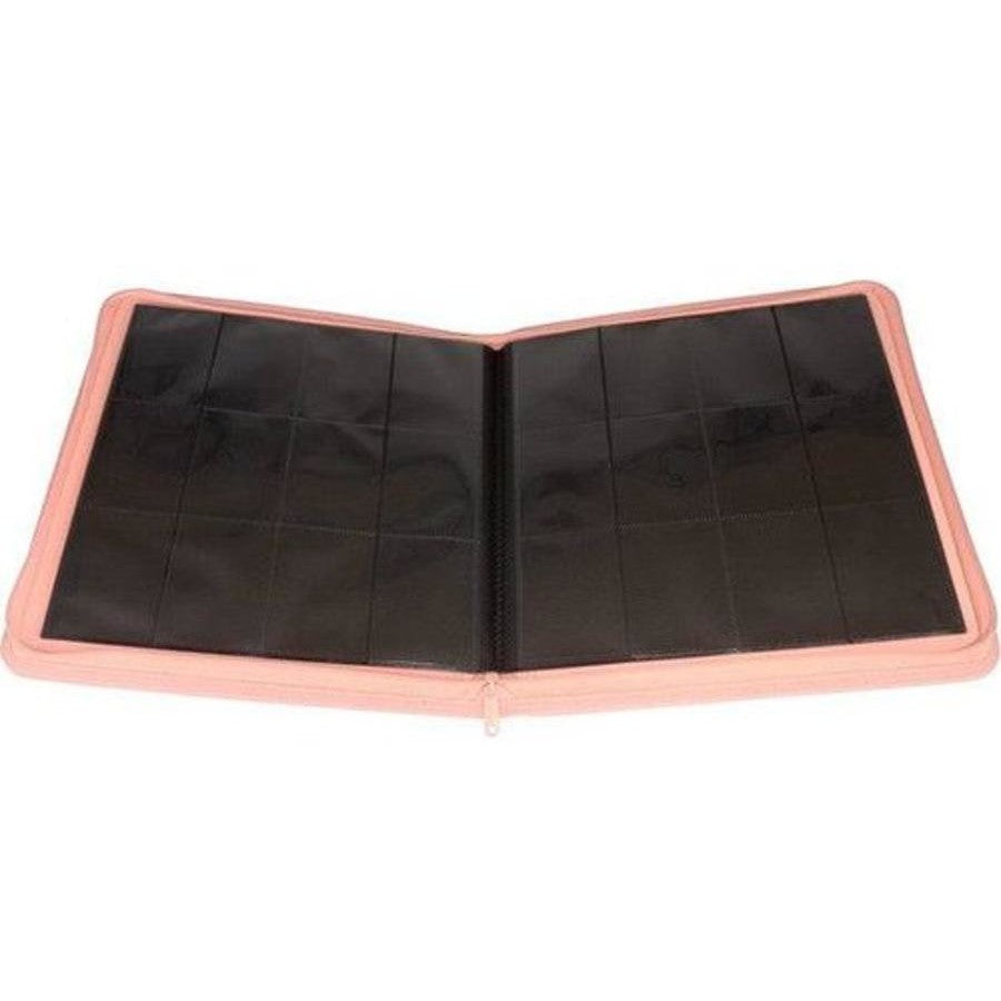Palms Off Gaming Collector's Series 12 Pocket Zip Binder - Pink