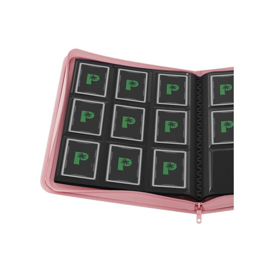 Palms Off Gaming Collector's Series 9 Pocket Zip Binder - Pink