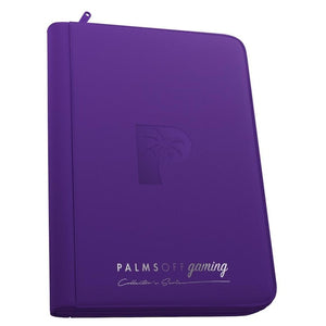 Palms Off Gaming Collector's Series 9 Pocket Zip Binder - Purple