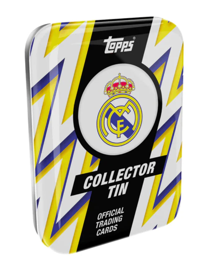 2025-26 Topps Real Madrid Soccer Collector Tin