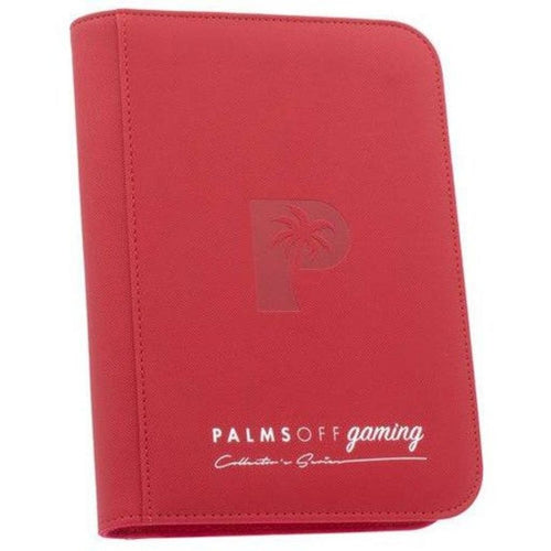 Palms Off 4 Pocket Binder - Red