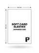 Palms Off Gaming Soft Card Sleeves - Japanese Mini Size - 100pc