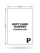 Palms Off Gaming Soft Card Sleeves - Standard Size - 100pc