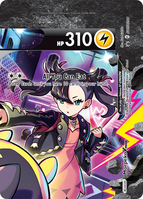 Morpeko V-UNION SWSH288  SWSH Black Star Promos - Promo