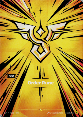 Order Rune (R06a) (R06a) - Vendetta Foil