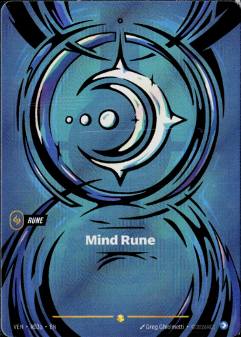 Mind Rune (R03a) (R03a) - Vendetta Foil