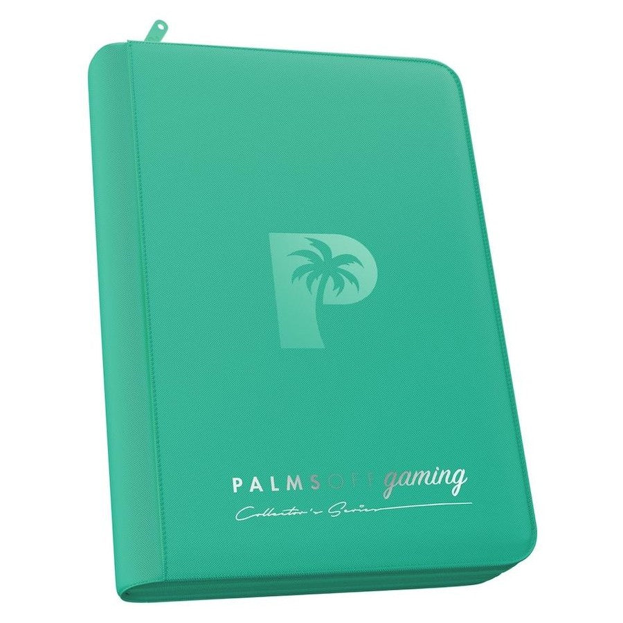 Palms Off 4 Pocket Binder - Turquoise