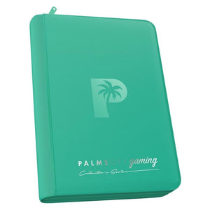 Palms Off 4 Pocket Binder - Turquoise