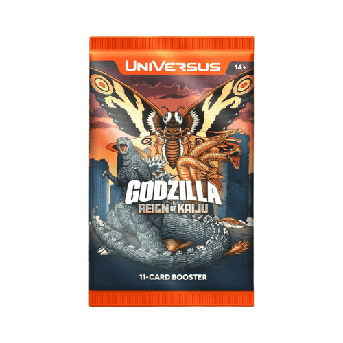 UniVersus – Godzilla: Reign of Kaiju Booster Pack (11 Cards)