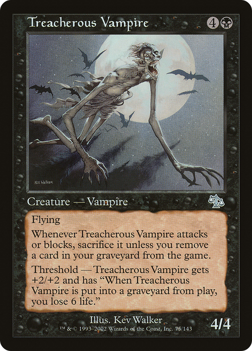 Treacherous Vampire (JUD-075) - Judgment